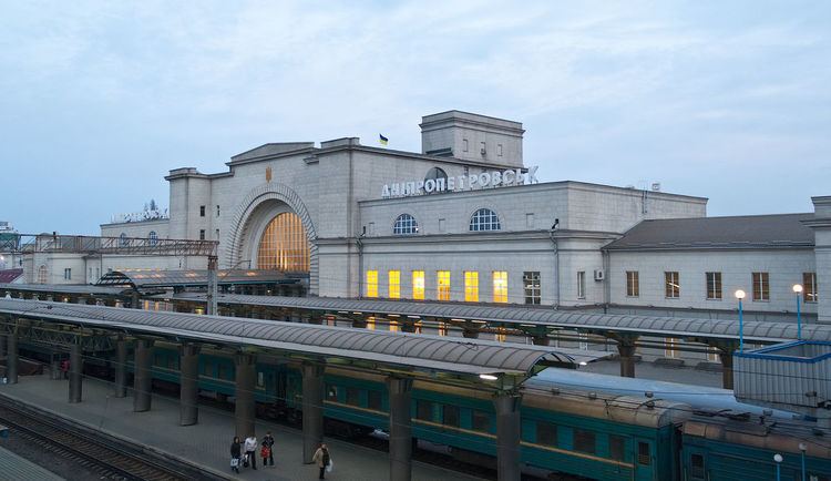 Dnipropetrovsk railway station