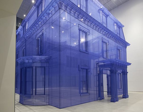 Do-ho Suh Sheer will Artist DoHo Suh39s ghostly fabric sculptures