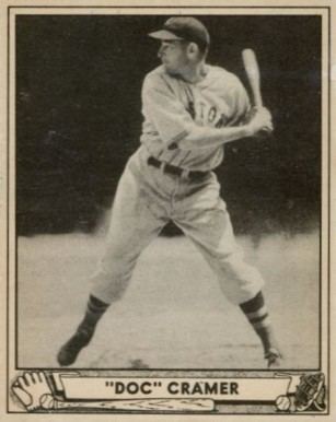 Doc Cramer 1940 Play Ball Doc Cramer 29 Baseball Card Value Price Guide