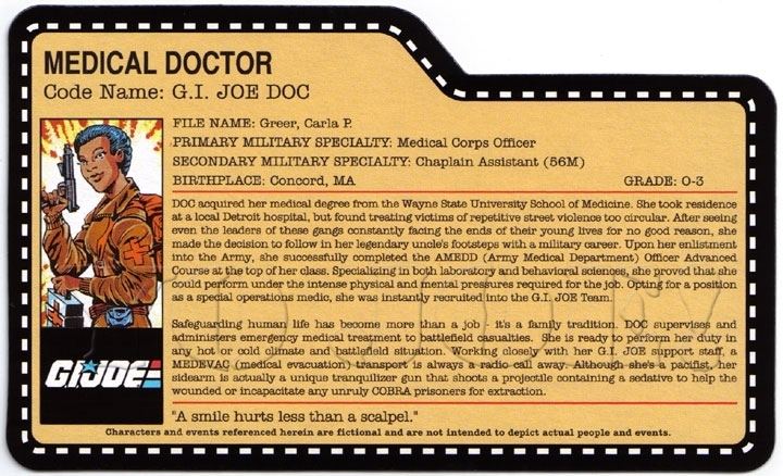 Doc (G.I. Joe) GI Joe Doc v1 GI Joe Action Figure YoJoe Archive