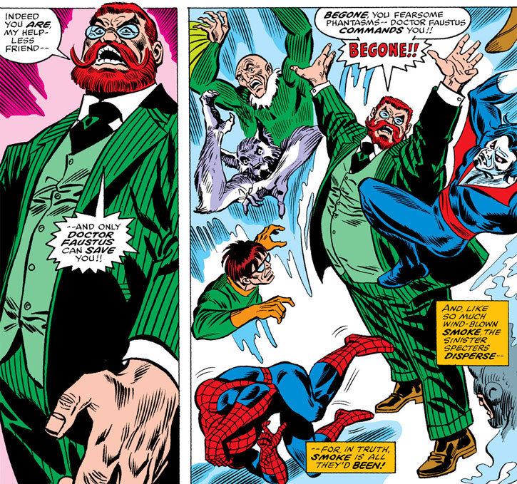 Doctor Faustus (comics) Doctor Faustus Marvel Comics evil psychiatrist Character profile