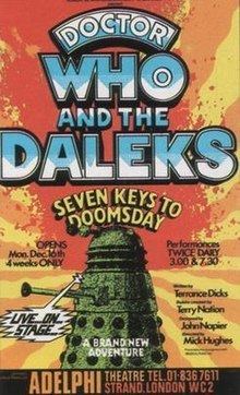 Doctor Who and the Daleks in the Seven Keys to Doomsday httpsuploadwikimediaorgwikipediaenthumbe