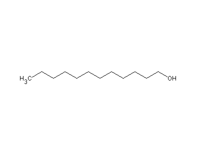 Dodecanol 1dodecanol C12H26O ChemSynthesis