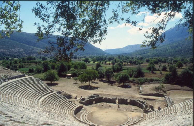 Dodona hellenic period Dodona theatre