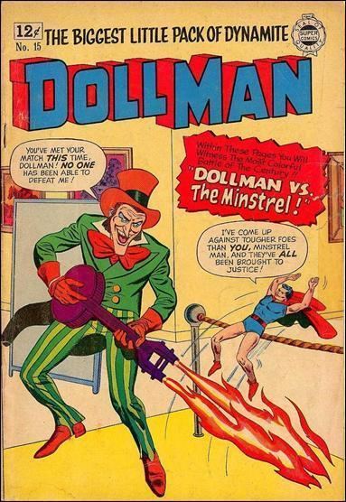 Doll Man Doll Man 15 A Not Known Comic Book by Super Comics