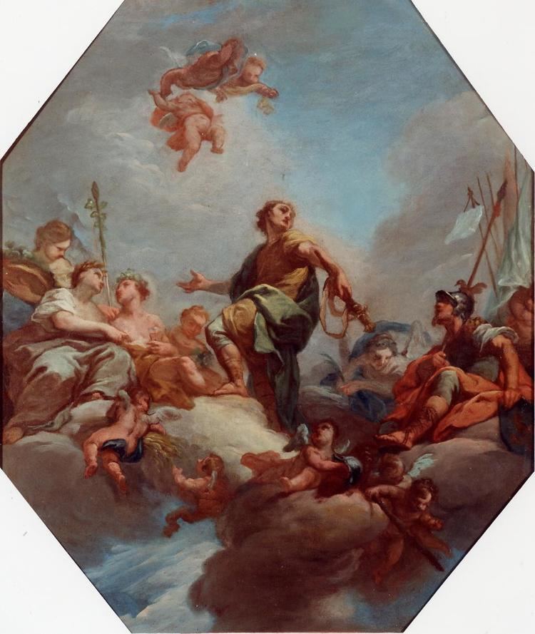 Domenico Mondo Domenico Mondo Caprodise 1723 Napoles 1806 The Apotheosis of