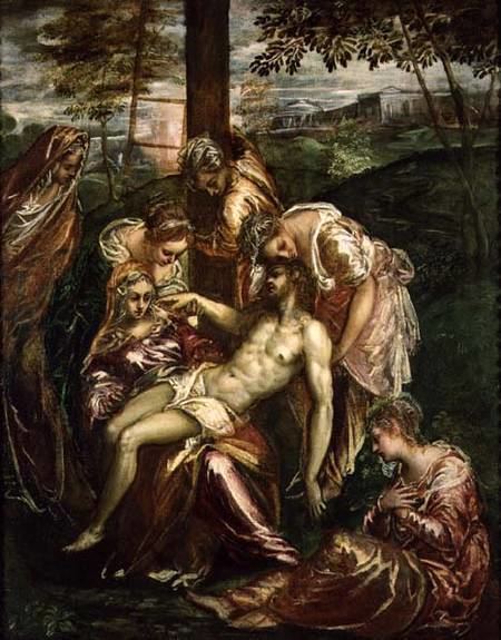 Domenico Tintoretto Descent from the Cross Domenico Tintoretto as art print