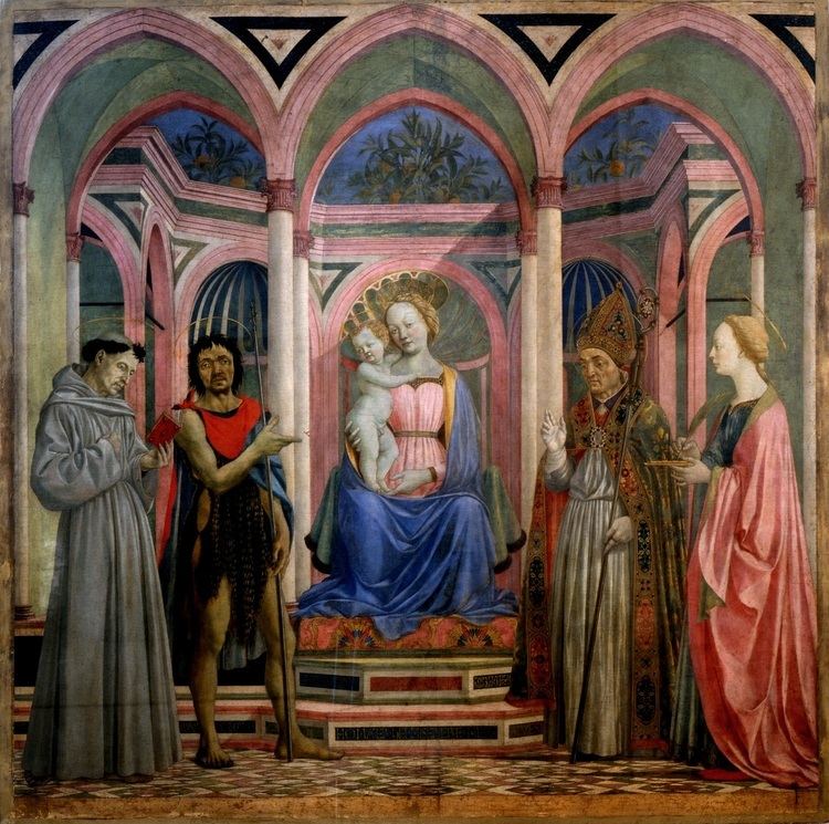 Domenico Veneziano Santa Lucia de39 Magnoli Altarpiece Wikipedia the free
