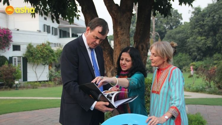 Dominic Asquith Asha hosted at British High Commissioners Residence Asha India