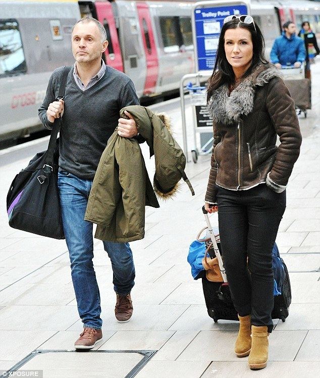 Dominic Cotton Susanna Reid enjoys some quality time with partner Dominic