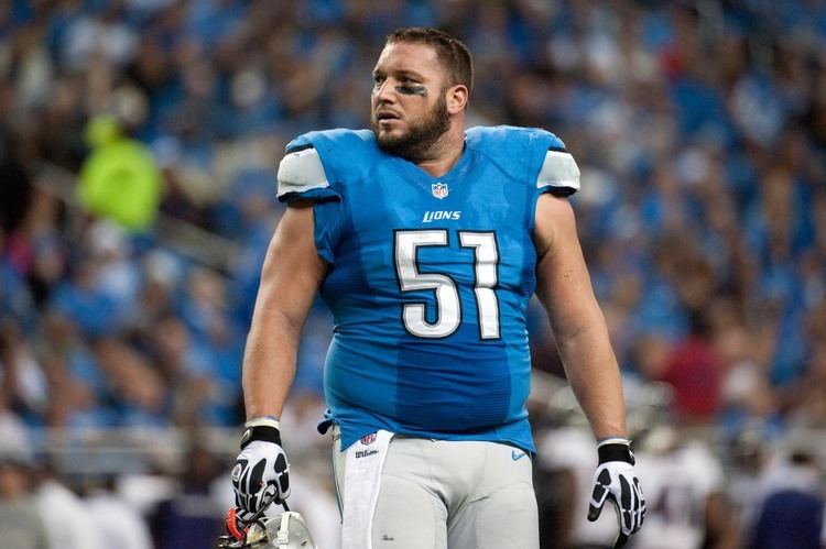 Dominic Raiola Lion NFL draft was like 39someone trying to hit on39 wife
