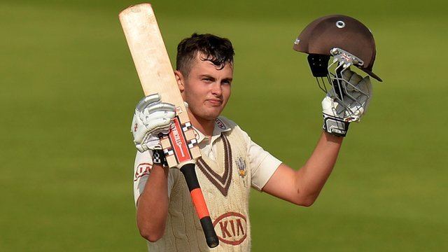 Dominic Sibley Dominic Sibley becomes youngest Surrey centurion BBC Sport