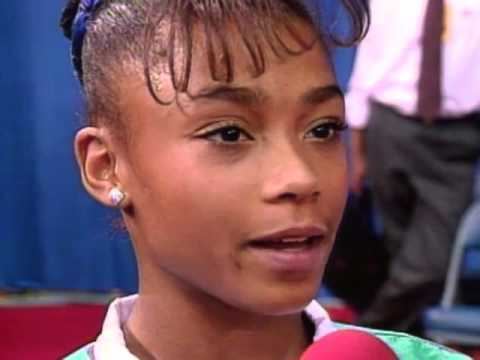 Dominique Dawes Dominique Dawes Interview 1994 US Gymnastics Championships