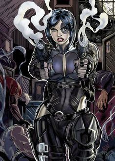 Domino (comics) domino pics Google Search DominoNeena Thurman Pinterest