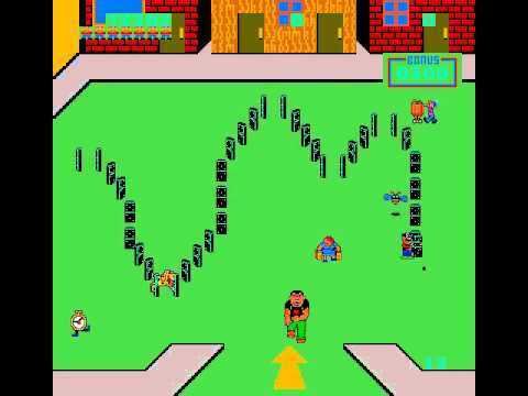 Domino Man Arcade Game Domino Man 1982 Midway YouTube