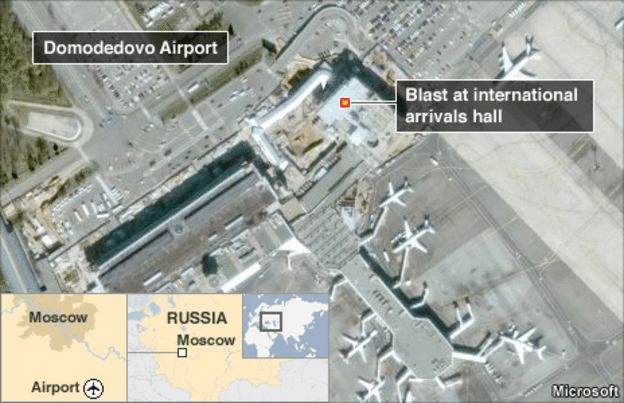 Domodedovo International Airport bombing Moscow bombing Carnage at Russia39s Domodedovo airport BBC News