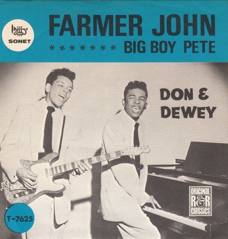 Don and Dewey 45cat Don And Dewey Farmer John Big Boy Pete Sonet Sweden