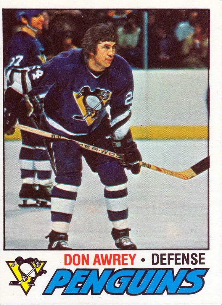 Don Awrey Don Awrey Player39s cards since 1977 1978 penguins