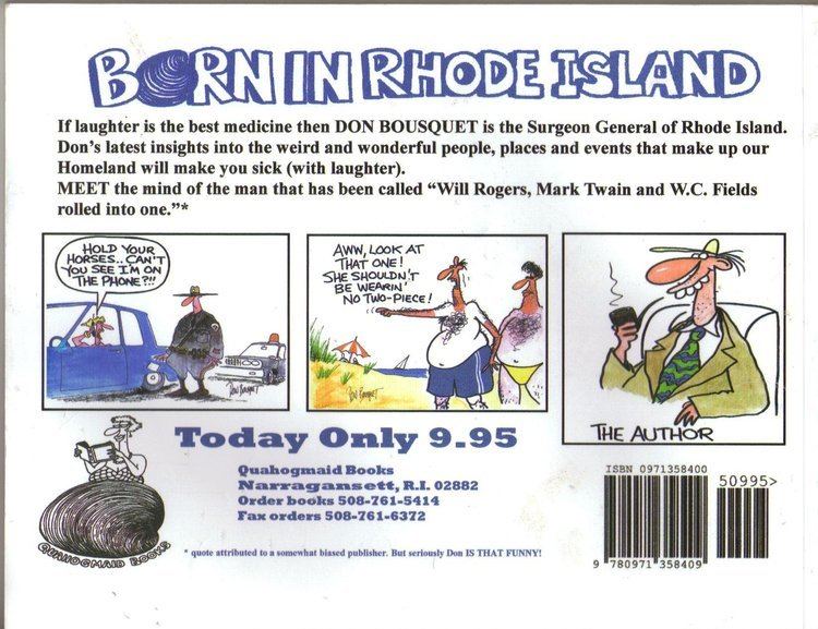 Don Bousquet Born in Rhode Island Don Bousquet 9780971358409 Amazoncom Books