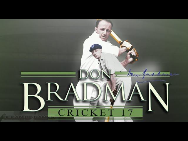 Don Bradman Cricket 17 Bradman Cricket 17 Free Download