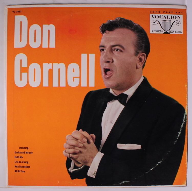 Don Cornell wwwrecordsbymailcomuploads21714445612JPG