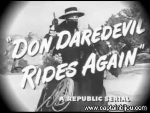 Don Daredevil Rides Again DON DAREDEVIL RIDES AGAIN SERIAL TRAILER 1951 KEN CURTIS YouTube