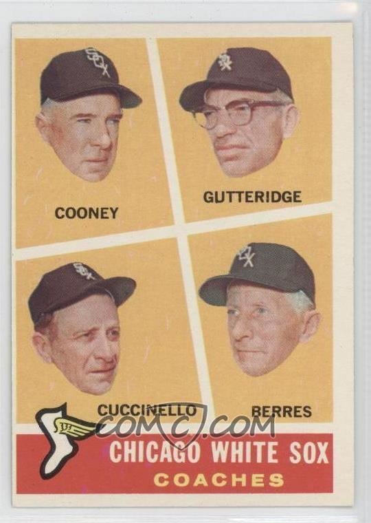 Don Gutteridge 1960 Topps 458 Don Gutteridge Tony Cuccinello Ralph