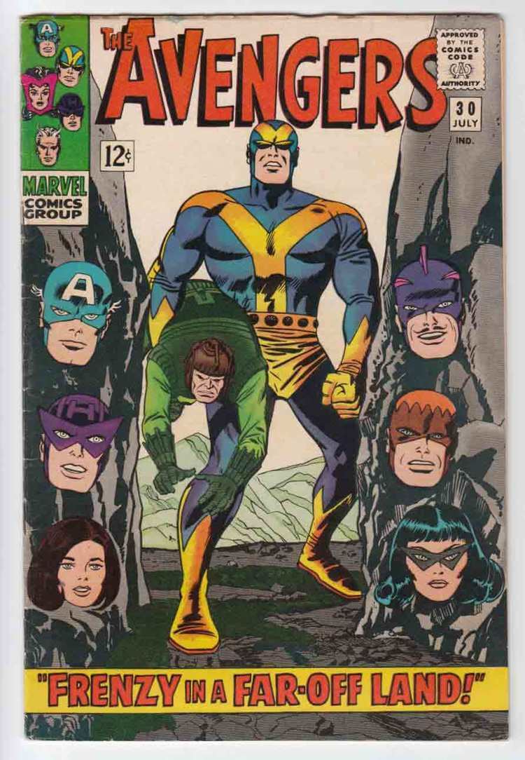 Don Heck AVENGERS 30 KEEPER Stan Lee DON HECK 1966 Marvel NICE