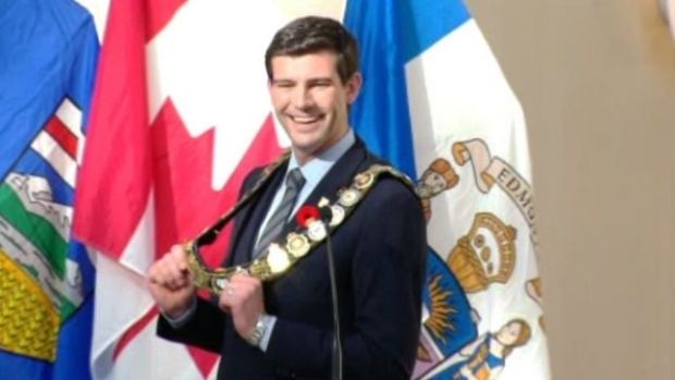 Don Iveson Don Iveson is swornin as Edmontons new mayor Edmonton CBC News