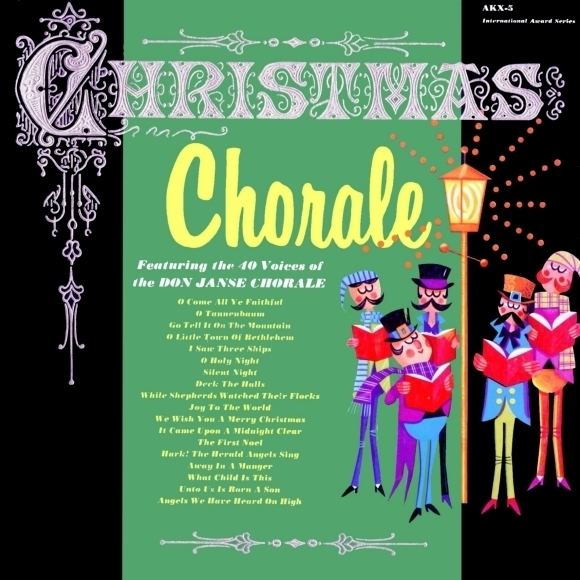 Don Janse Christmas Chorale Don Janse 40 Voice Chorale on CD for sale