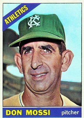 Don Mossi Baseball Card Database Don Mossi 1966