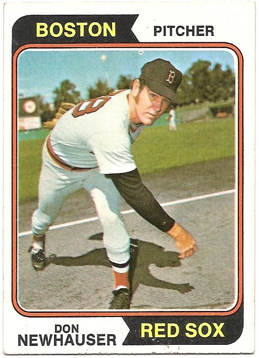 Don Newhauser 1974 Topps Set 33 Don Newhauser BOS