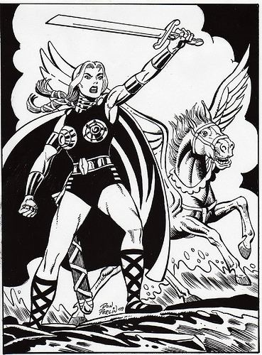 Don Perlin Valkyrie by Don Perlin Storm Arcana