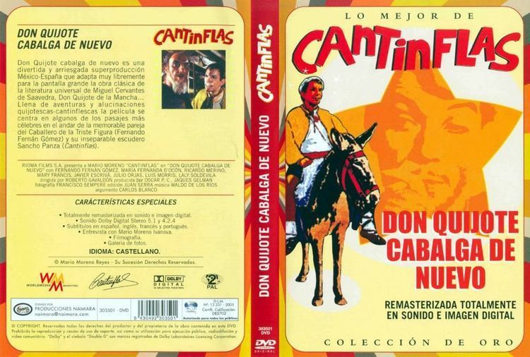 Don Quijote cabalga de nuevo Dvd Mexicana Cantinflas Don Quijote Cabalga De Nuevo Tampico