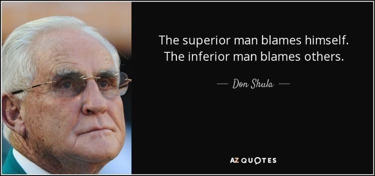 Don Shula TOP 25 QUOTES BY DON SHULA AZ Quotes