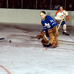 PF4 Original Photo DON SIMMONS 1961-64 TORONTO MAPLE LEAFS GOALTENDER NHL  HOCKEY