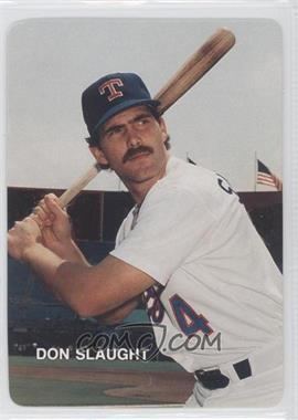 Don Slaught 1987 Mothers Cookies Texas Rangers Stadium Giveaway Base 12