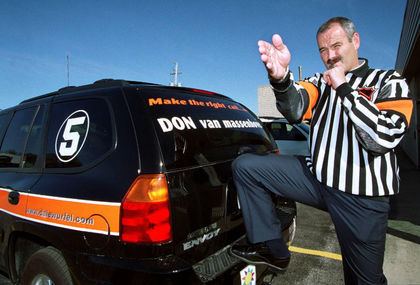 Don Van Massenhoven Legendary NHL referee Don Van Massenhoven set to retire