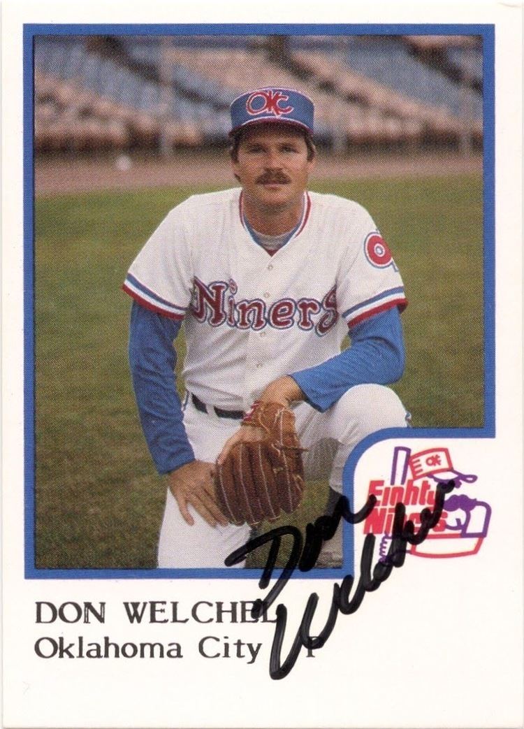 Don Welchel 1986 PROCARDS PROJECT DON WELCHEL