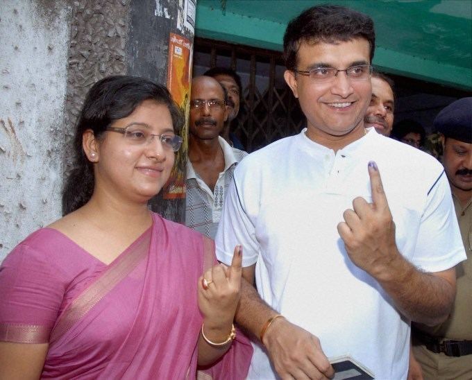Dona Ganguly Former cricket captain Sourav Ganguly and his wife Dona