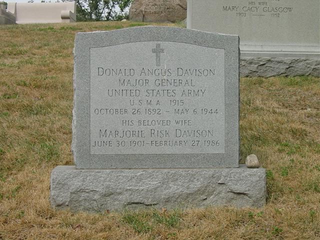 Donald Angus Davison Donald Angus Davison Major General United States Army Air Corps