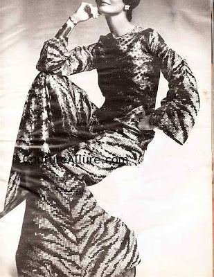 Donald Brooks Couture Allure Vintage Fashion 1974 Donald Brooks Evening Pajamas