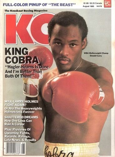 Donald Curry GREATEST PERFORMANCES IN BOXING 32 DONALD COBRA CURRY