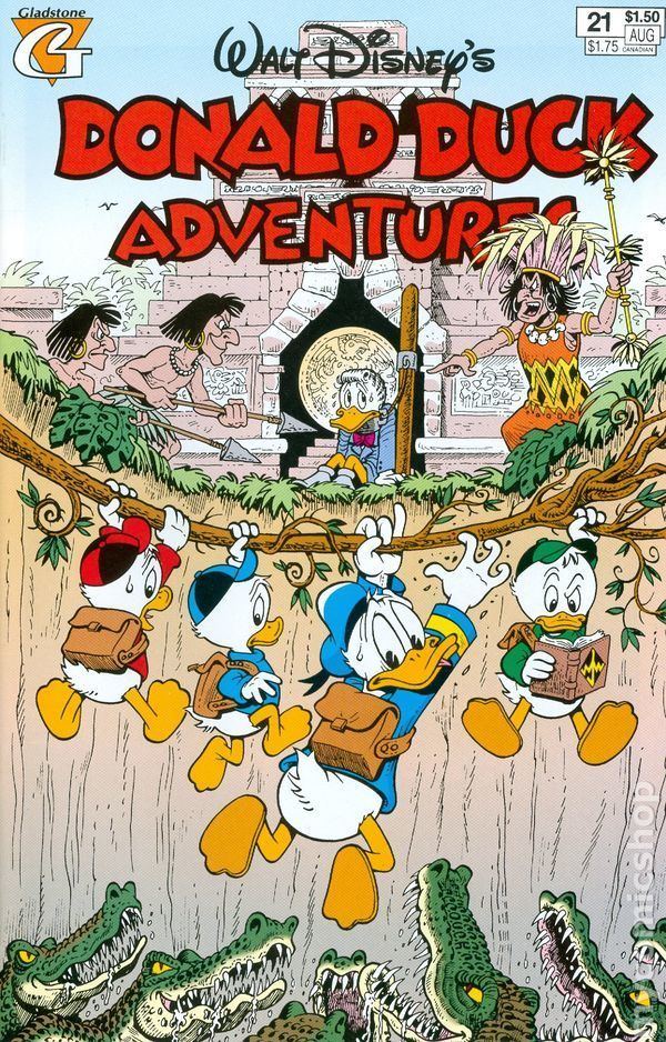 Donald Duck Adventures Donald Duck Adventures 1993 Gladstone comic books