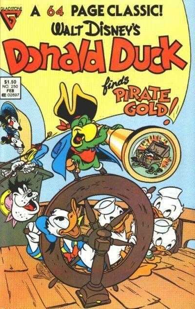 Donald Duck Finds Pirate Gold Donald Duck 250 Donald Duck Finds Pirate Gold Issue