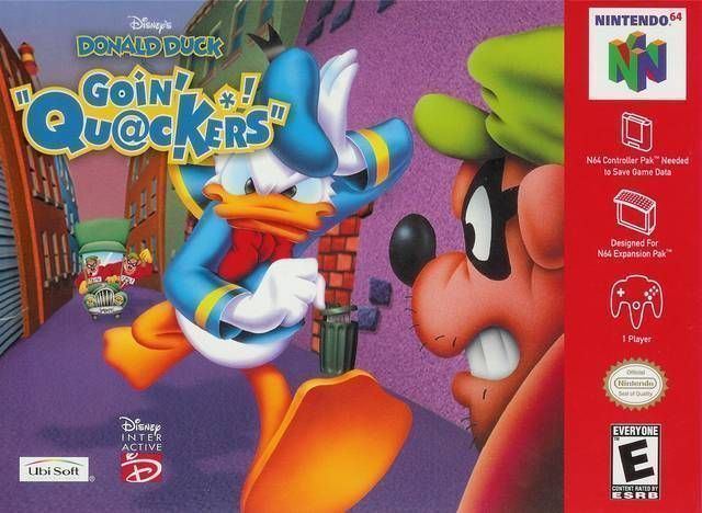 Donald Duck: Goin' Quackers Disney s Donald Duck Goin Quackers USA ROM gt Nintendo 64 N64