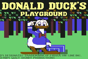 Donald Duck's Playground Download Donald Duck39s Playground My Abandonware