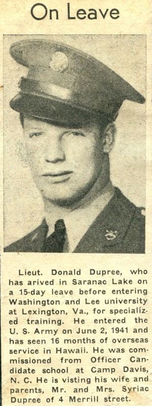 Donald Dupree Information about Donald Dupreejpg on donald dupree Historic