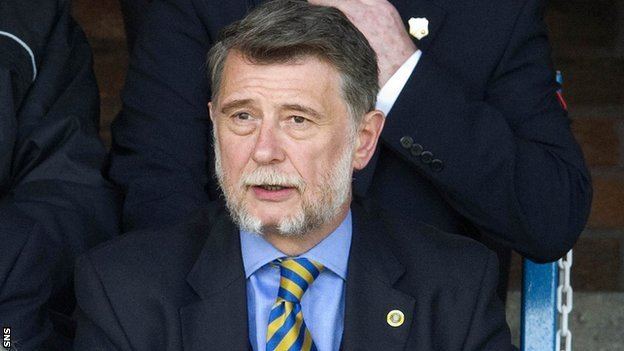 Donald Findlay BBC Sport Cowdenbeath chairman Donald Findlay blasts