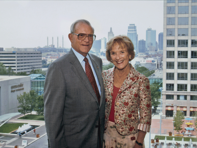 Donald J. Hall Jr. Adele Hall philanthropist wife of Hallmark chairman dies at 81